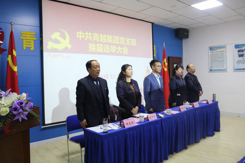 进一步加强党支部战斗堡垒作用 推动青越集团党建工作---青越集团党支部换届选举工作圆满结束 进一步加强党支部战斗堡垒作用 推动青越集团党建工作---青越集团党支部换届选举工作圆满结束