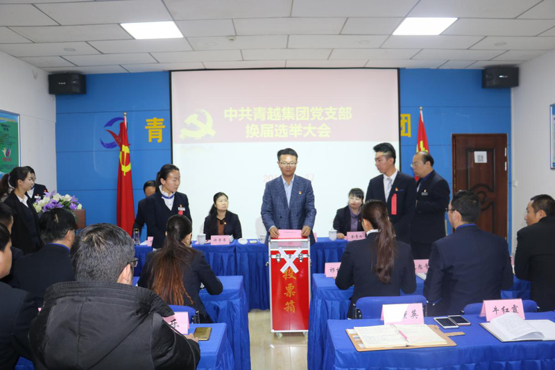 进一步加强党支部战斗堡垒作用 推动青越集团党建工作---青越集团党支部换届选举工作圆满结束 进一步加强党支部战斗堡垒作用 推动青越集团党建工作---青越集团党支部换届选举工作圆满结束